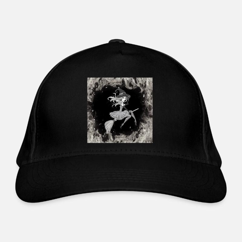 Hexe Bio-Baseballkappe