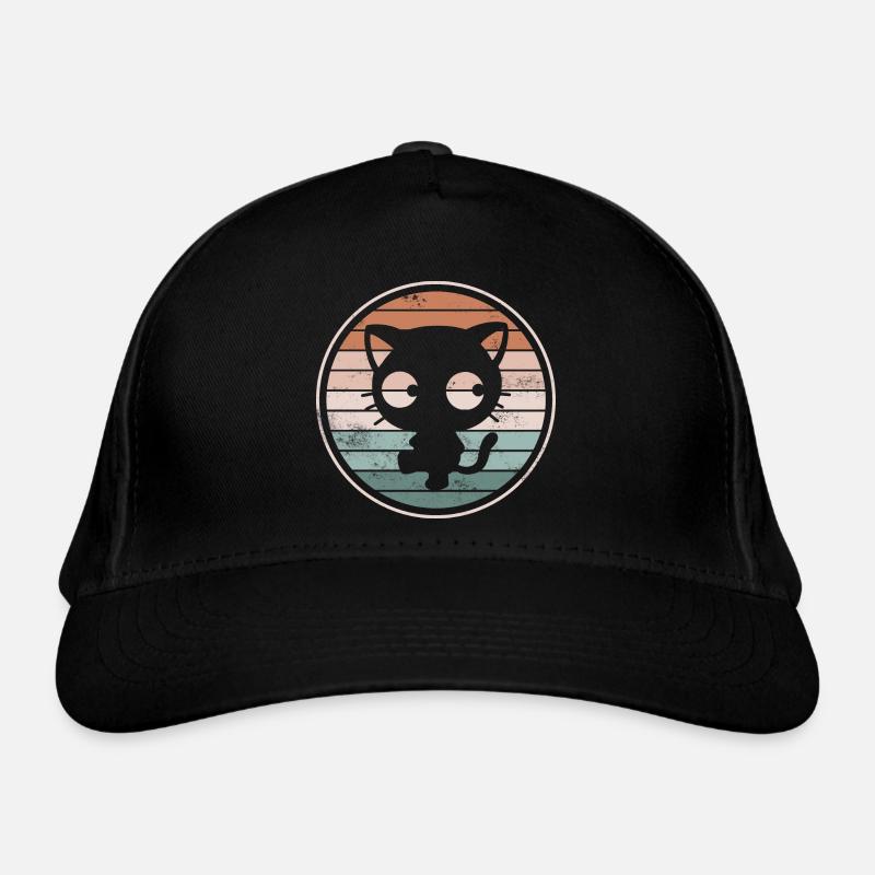 Katze Katzen Bio-Baseballkappe