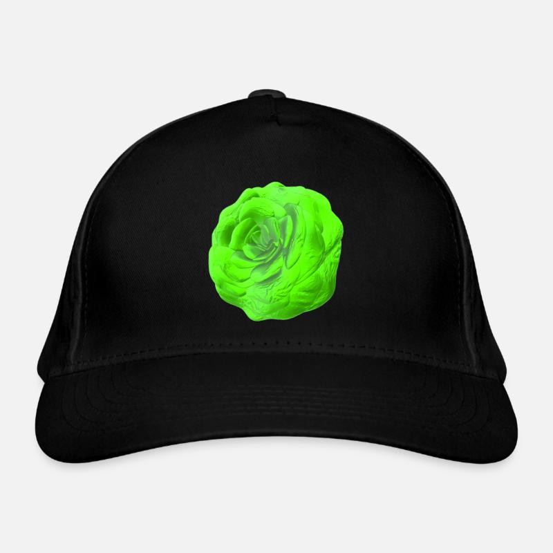 Rose Vert Casquette classique bio