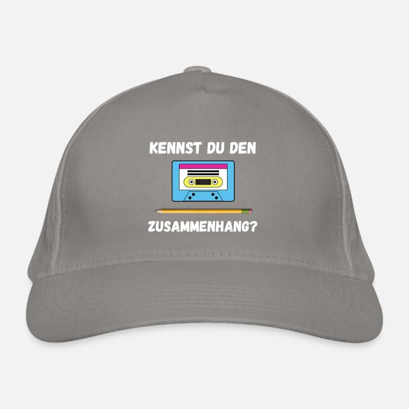 Pen Cassette Organic Baseball Cap