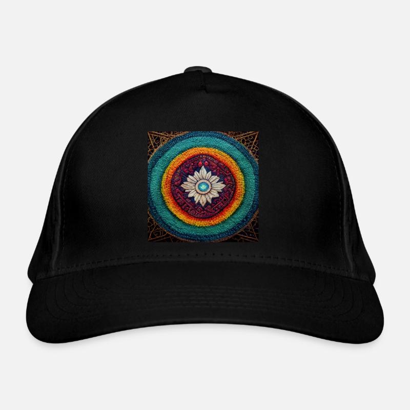 Boho Mandala Abstract Organic Baseball Cap