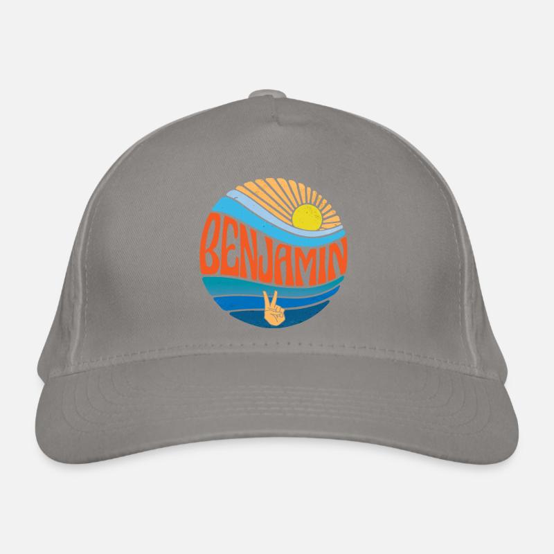 Benjamin Shirt Vintage Sunset Benjamin Groovy Tie Organic Baseball Cap
