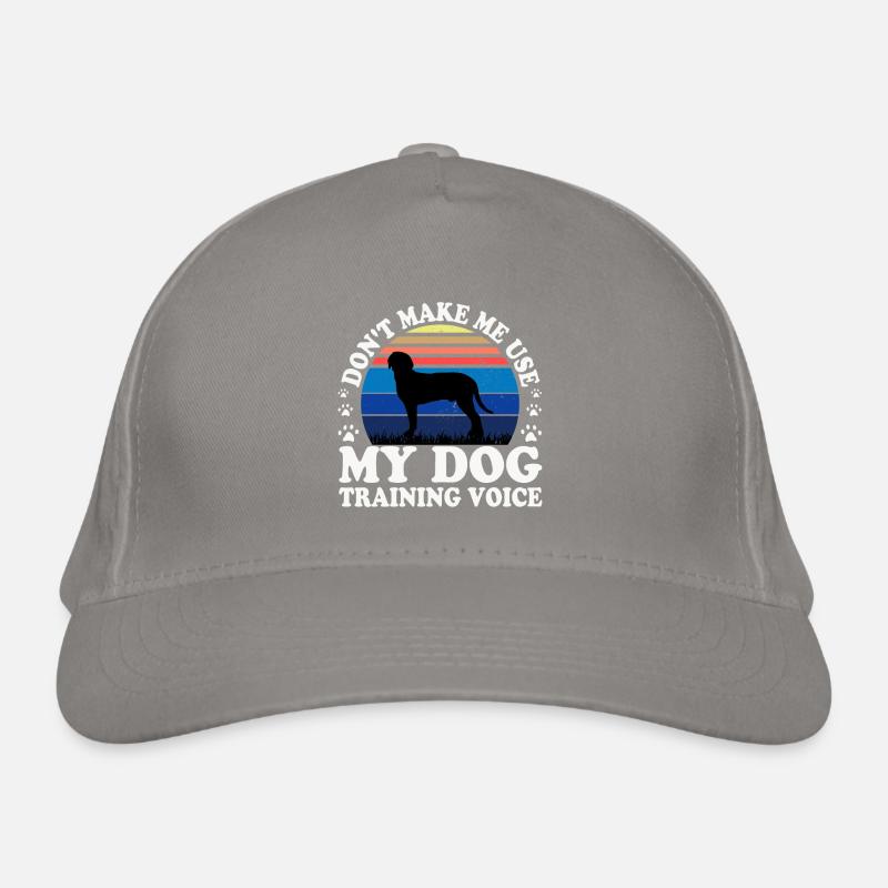 Chien de chasse autrichien noir et bronzé Silhouette Rétro Casquette classique bio