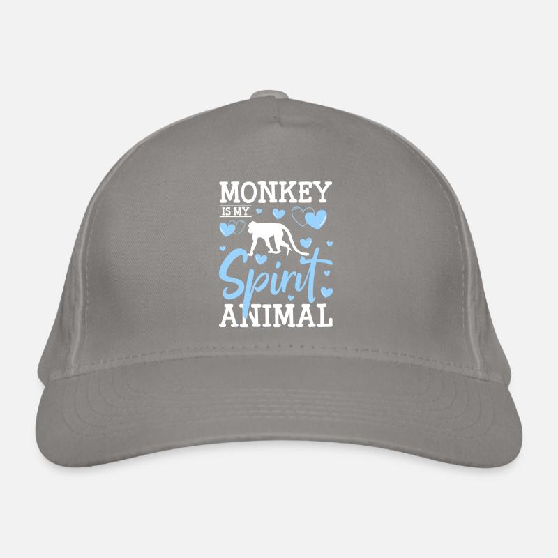 Monkey Animals Wilderness Organic Baseball Cap