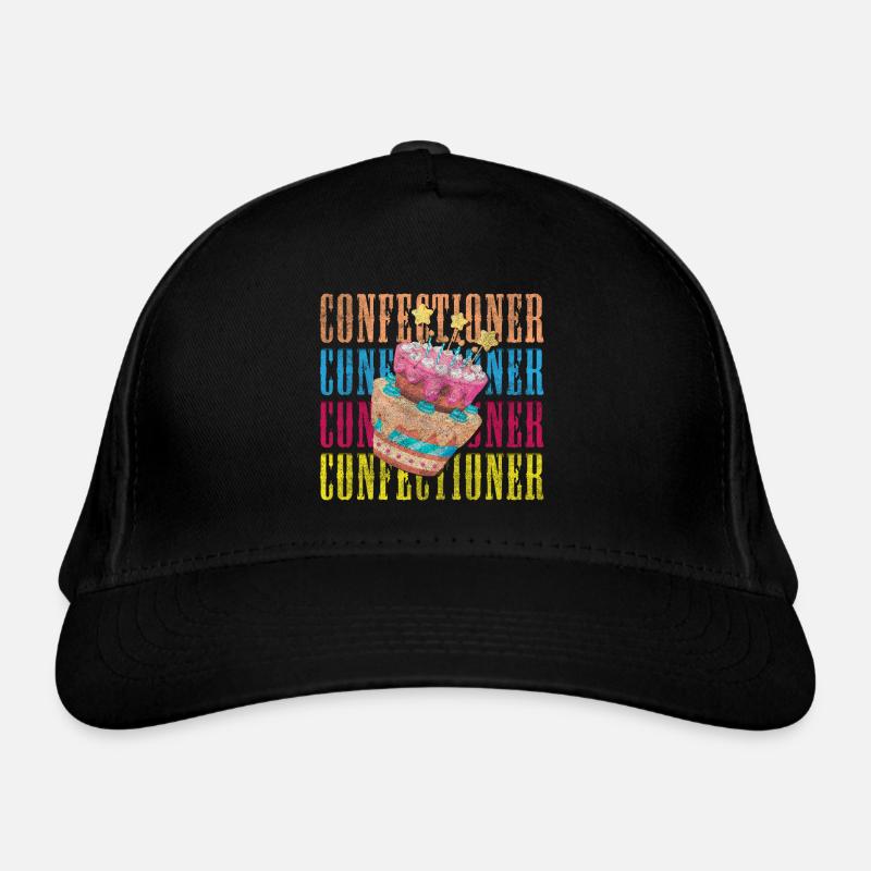 Cake Taste Master Pastry Chef Organic Baseball Cap