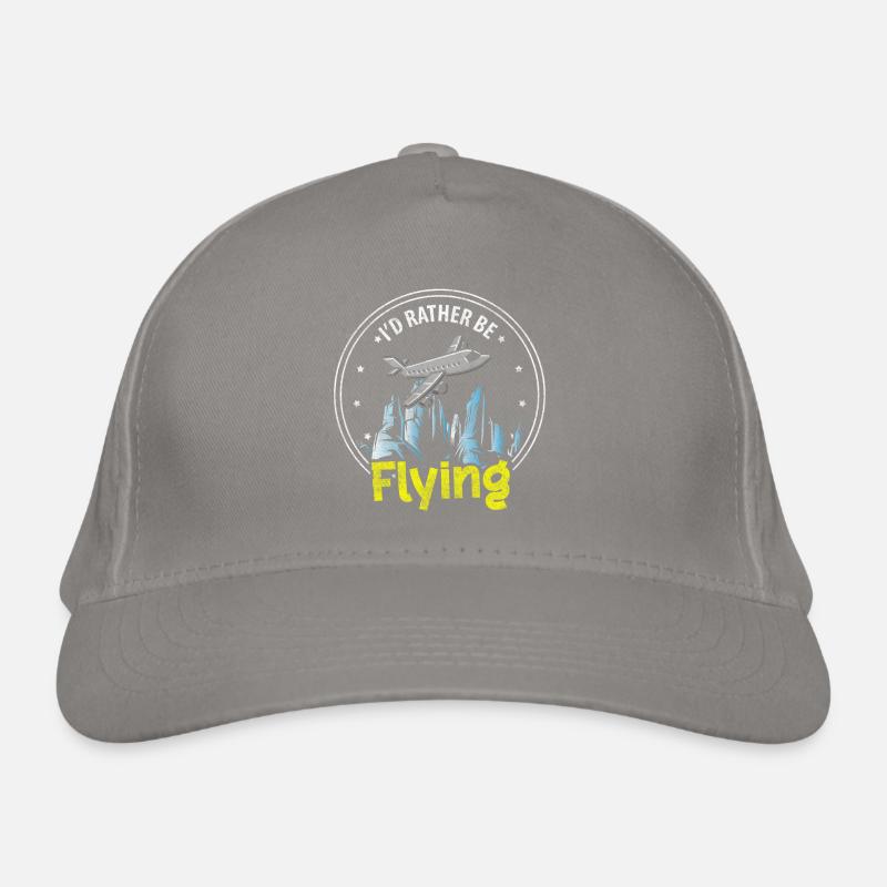 Planeur d’aviation d’aérodrome d’avion Casquette classique bio