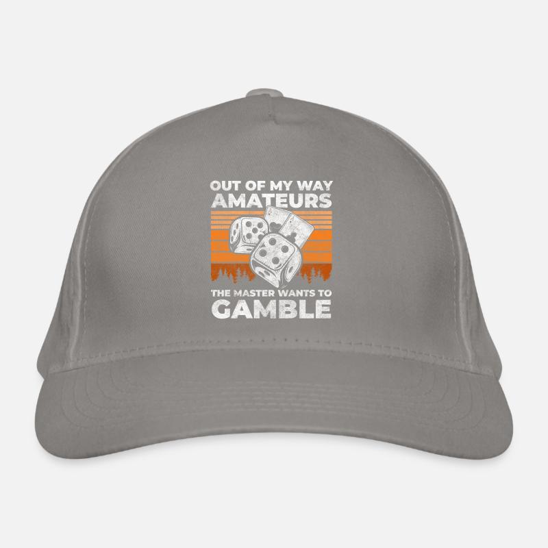 Card Play Game Organic Baseball Cap