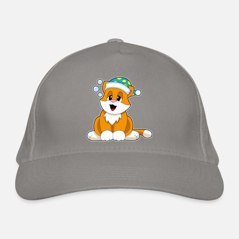 Bonnet de nuit pour chat Casquette classique bio
