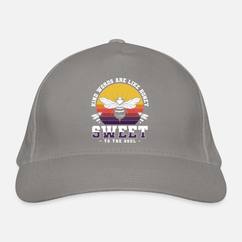 Honey, bees, insects Organic Baseball Cap