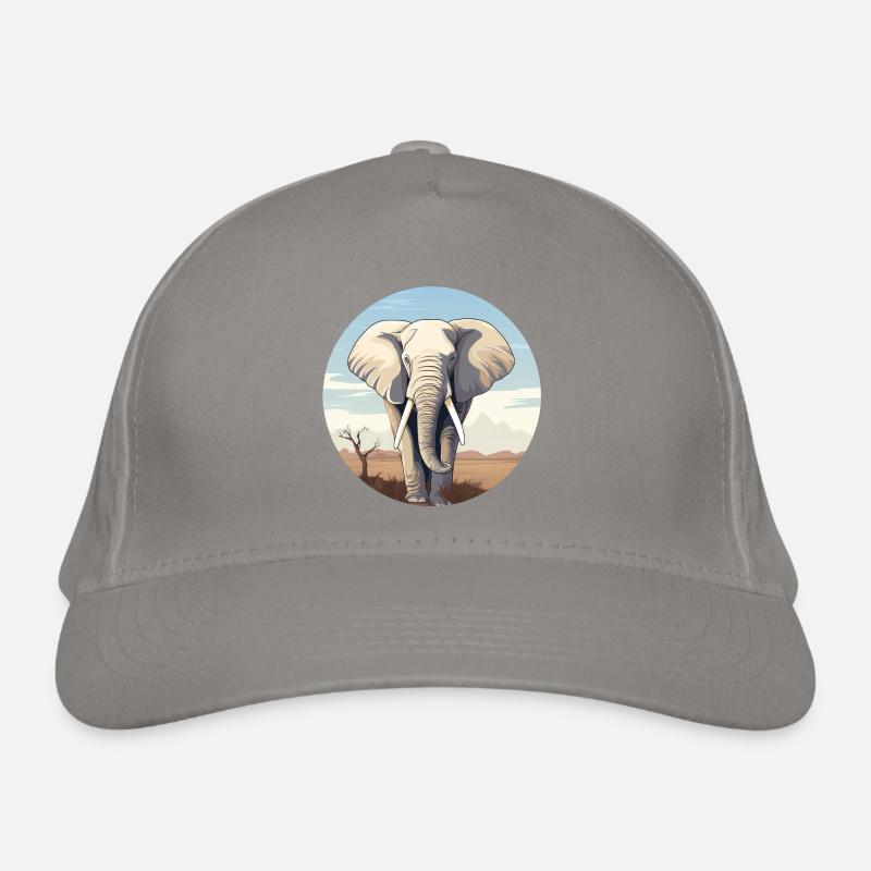 Éléphant Casquette classique bio
