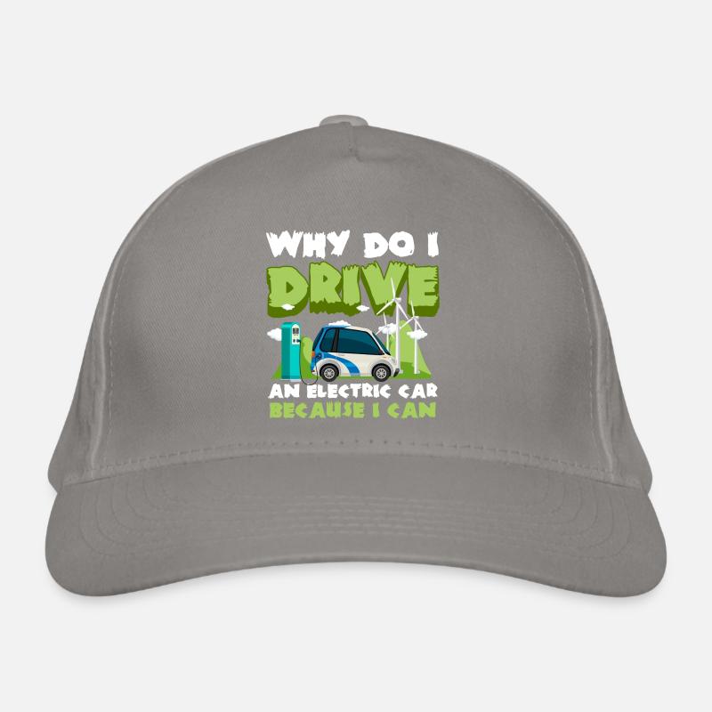 E-Car Save the Planet Environmental Protection Organic Baseball Cap