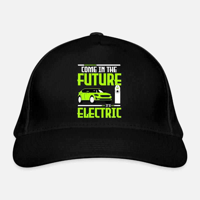 Electromobility Car Climate change Organic Baseball Cap