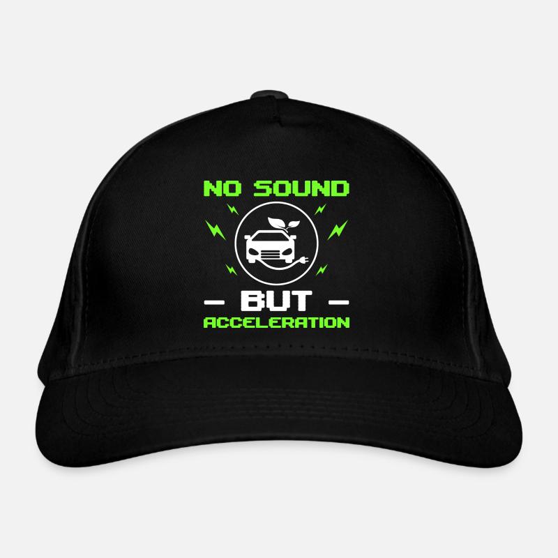 Electromobility Car Environment Climate Organic Baseball Cap