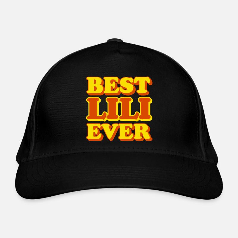 Lili prénom drôle cadeau Casquette classique bio