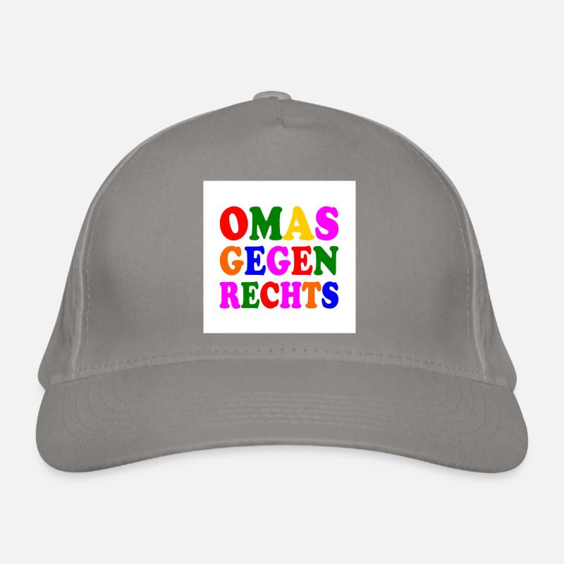 Omas gegen rechts Bio-Baseballkappe