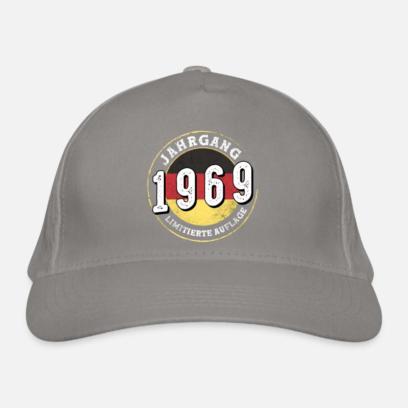 Limitierte Auflage Jahrgangs 1969 55 years old Organic Baseball Cap