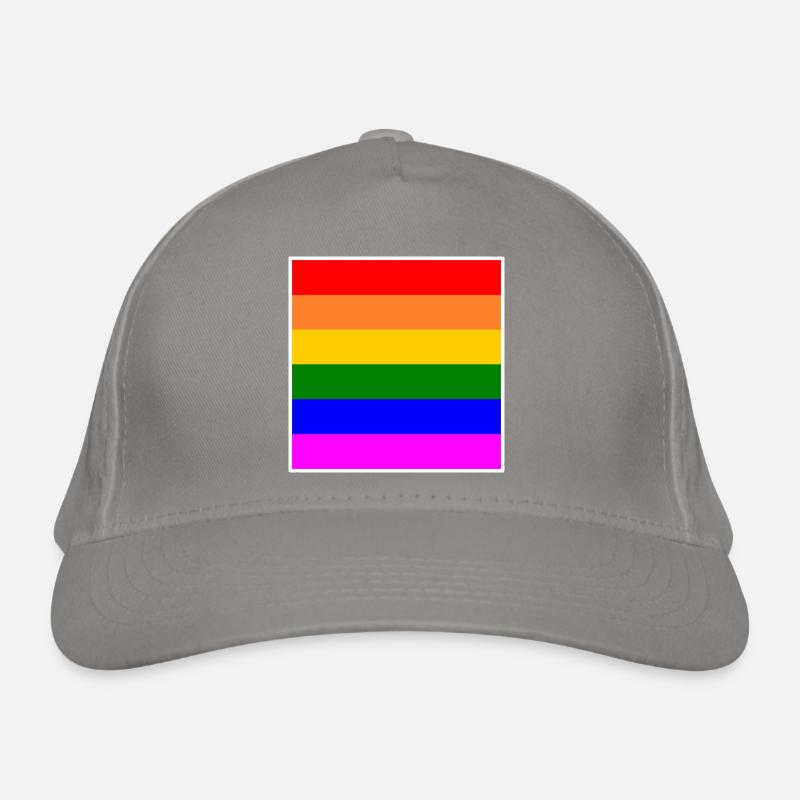 LGBT rainbow flag Organic Baseball Cap