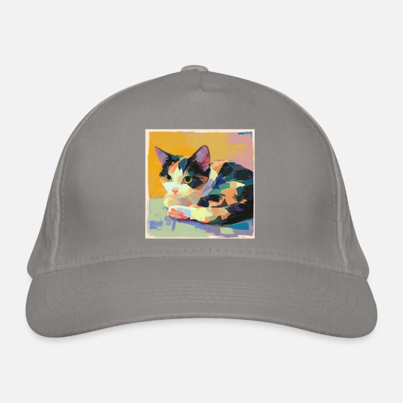 Chat, Motif De Chat Casquette classique bio