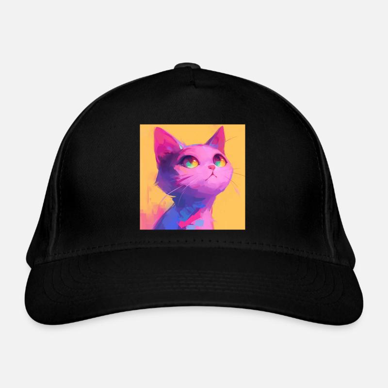 Katze, katzenmotiv Bio-Baseballkappe