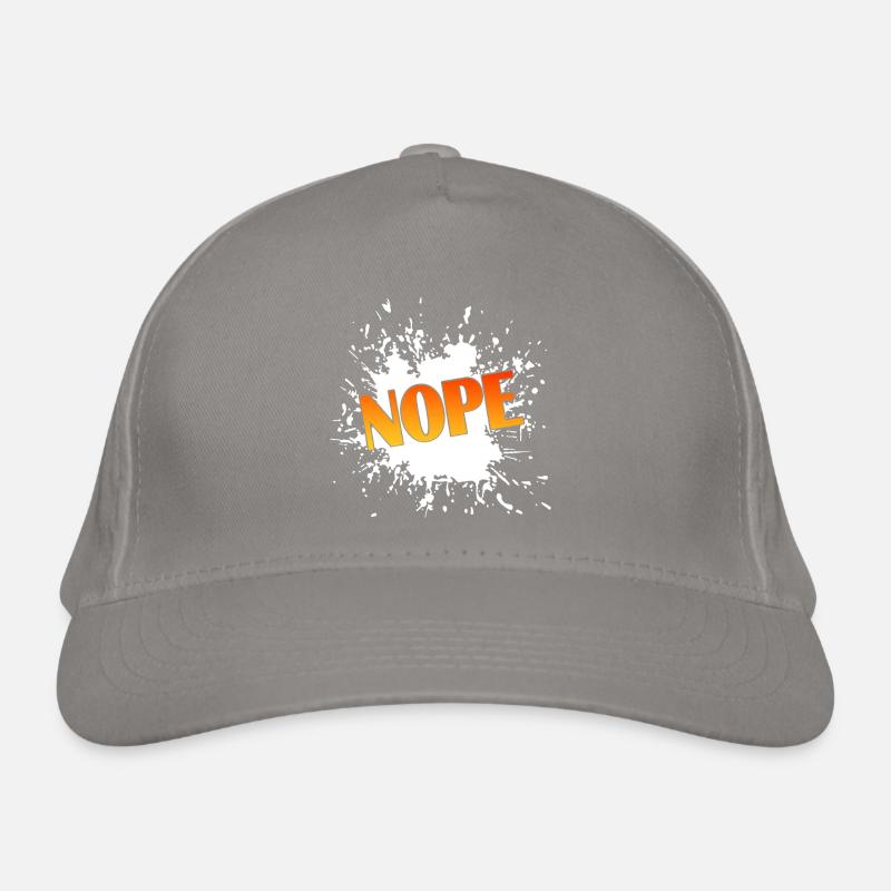 Nope Bio-Baseballkappe