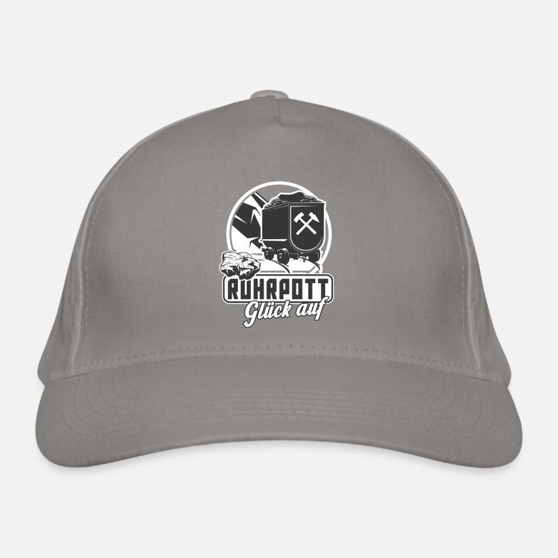 Chance de Ruhrpott sur les mineurs de l’extraction de l’histoire Casquette classique bio