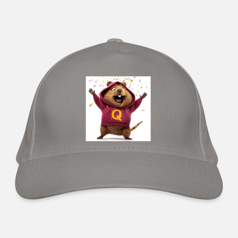 Quilson der Quilmeme Bio-Baseballkappe