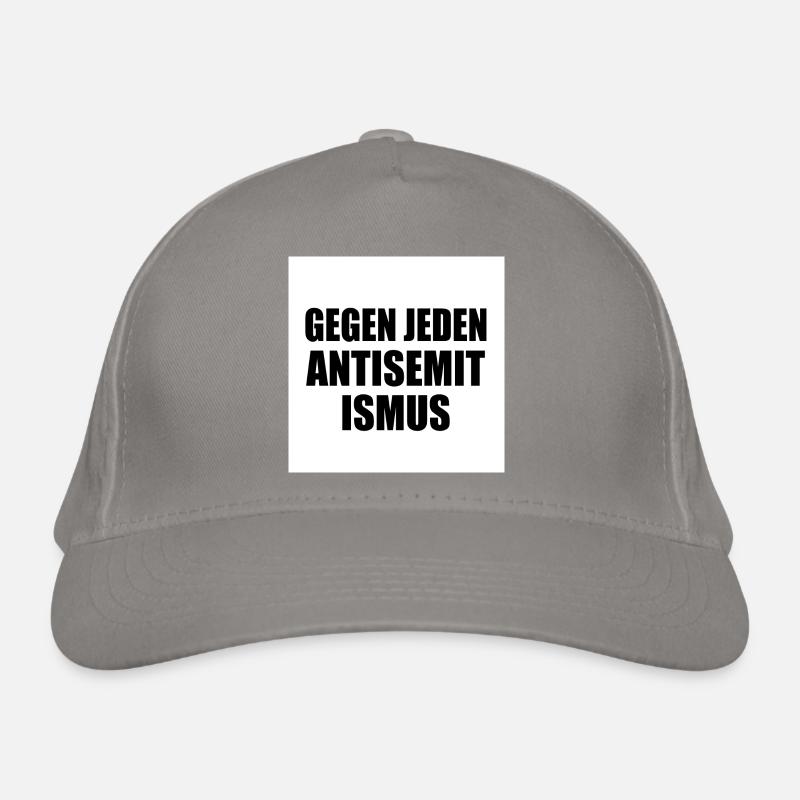 Gegen jeden antisemitismus Bio-Baseballkappe