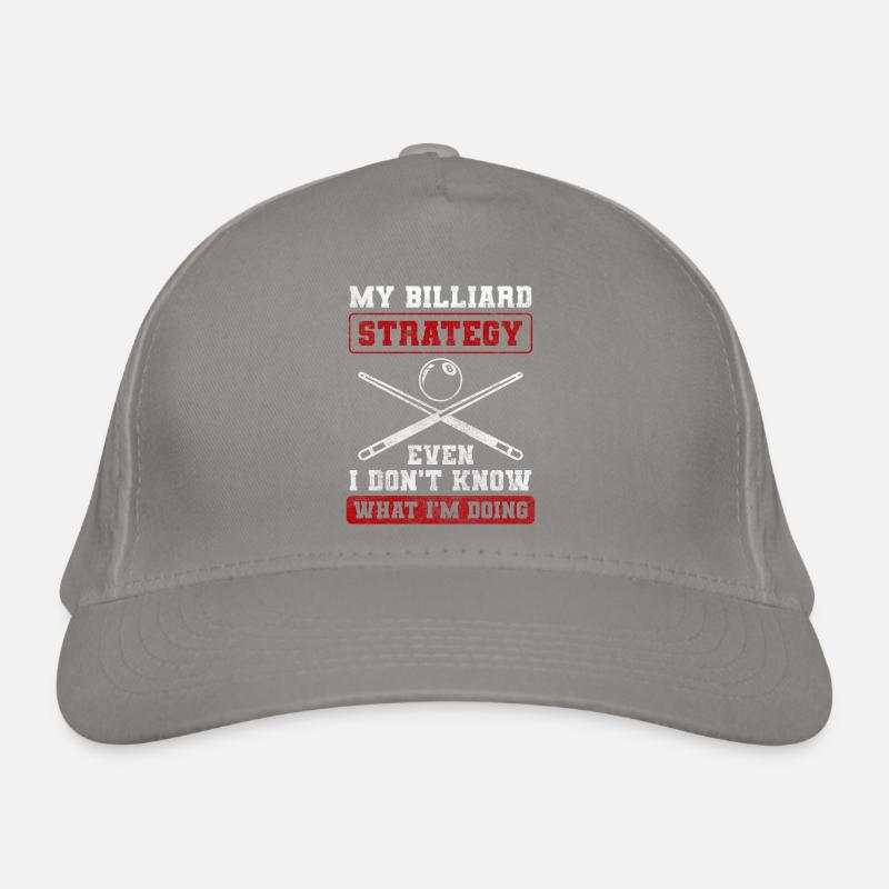 Billiard Game Winner Organic Baseball Cap