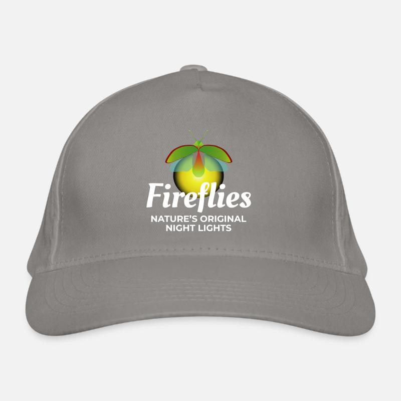 Fireflies Firefly Lightning Bug Insect Collector Organic Baseball Cap