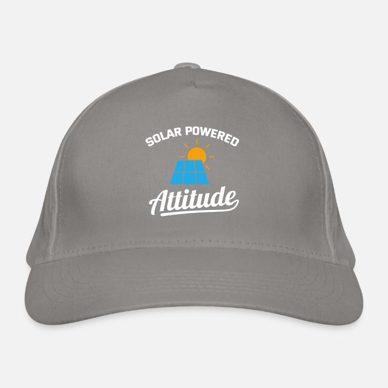 Electrician: Solar Powered Attitude Organic Baseball Cap