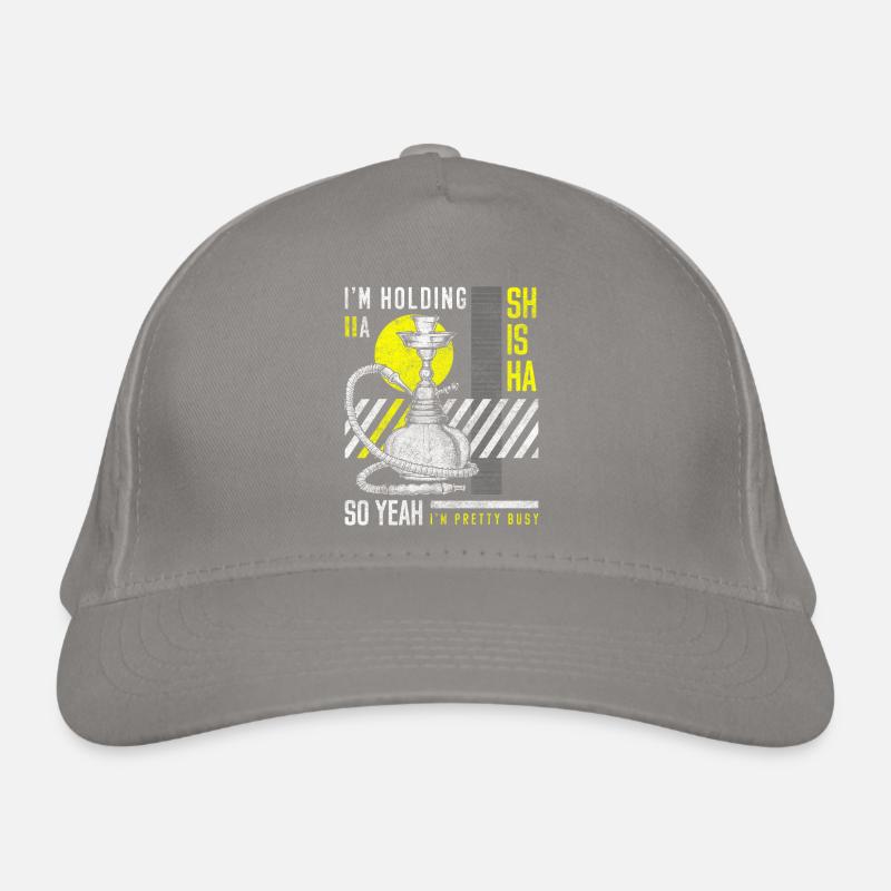 Hookah Tobacco Bubbling Organic Baseball Cap