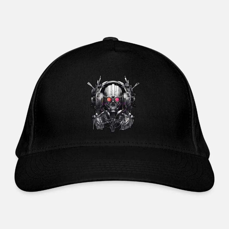 Techno Dance Music Future Space Casquette classique bio