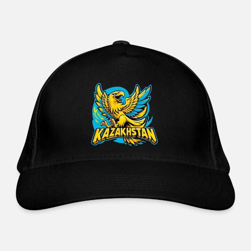 Kasachstan Adler Wappen Emblem Flagge Geschenk Bio-Baseballkappe