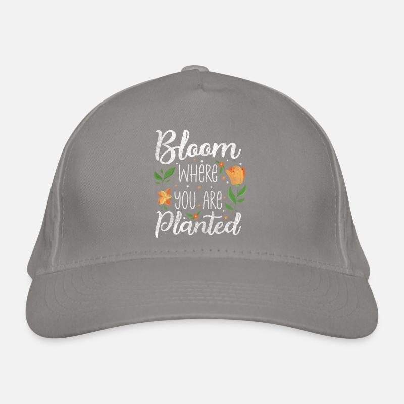 Blumen Duft Liebe Blumenstrauß Bio-Baseballkappe