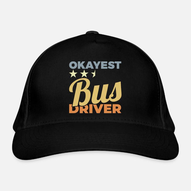 Durchschnittlicher Busfahrer Bio-Baseballkappe