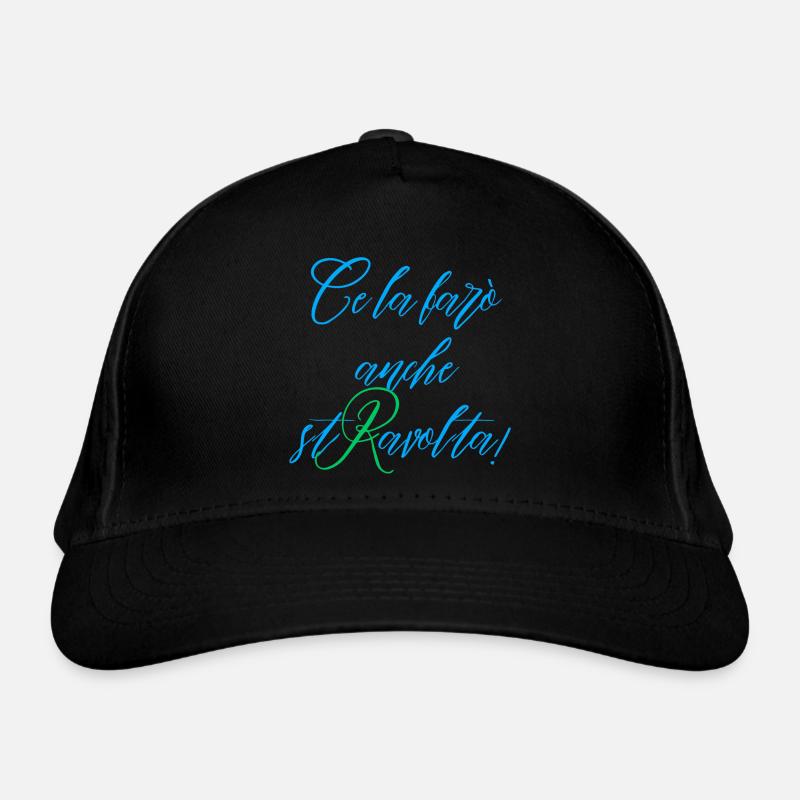 I'll also make it upset Blue and Green Organic Baseball Cap