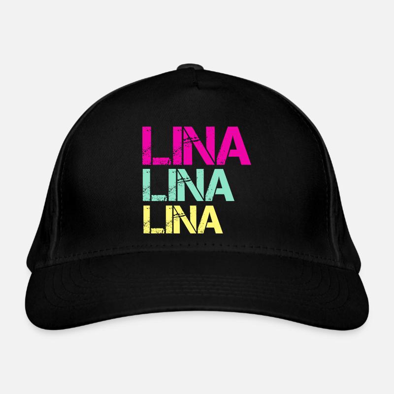 LINA Neon Triptych Bio-Baseballkappe