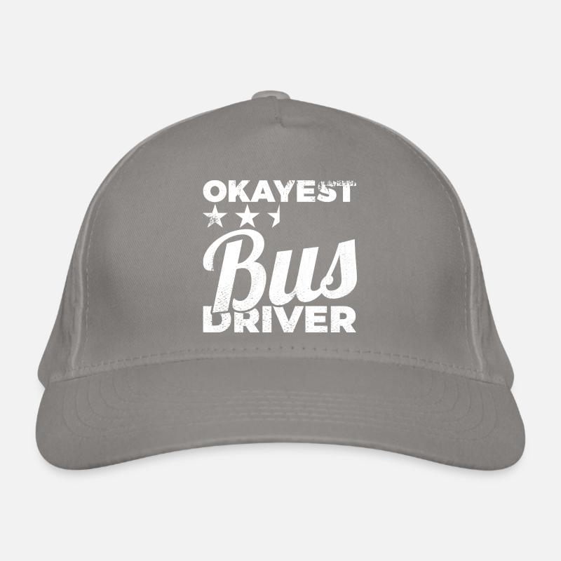 Okayest Bus Driver Organic Baseball Cap