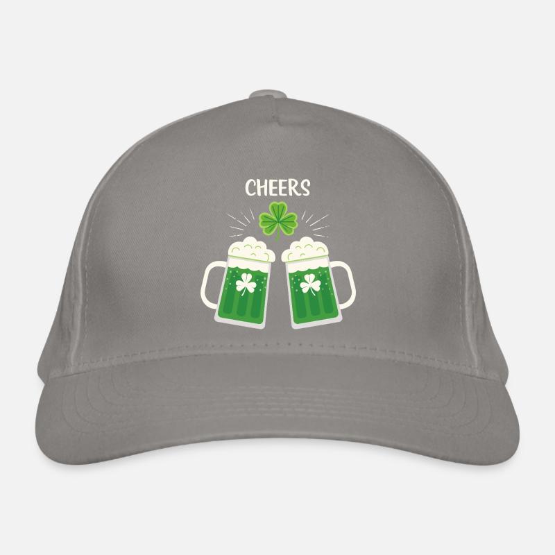 Pints and Clovers in Celebration Organic Baseball Cap