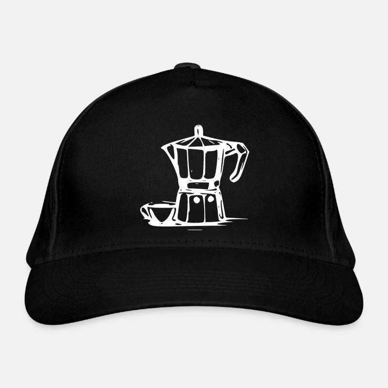 Bialetti - Bio-Baseballkappe - Schwarz