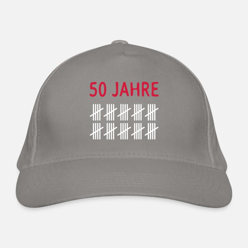 50 ans Casquette classique bio