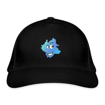 Kleksi© - The stain with style #1 - Organic Baseball Cap - black - Front