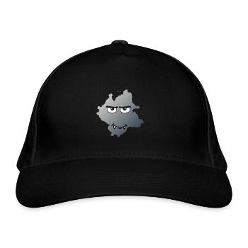 Kleksi© - The stain with style #5 - Organic Baseball Cap - black - Front