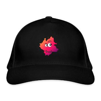 Kleksi© - The stain with style #12 - Organic Baseball Cap - black - Front