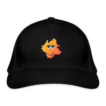 Kleksi© - The stain with style #17 - Organic Baseball Cap - black - Front