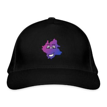Kleksi© - The stain with style #19 - Organic Baseball Cap - black - Front