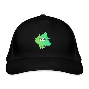 Kleksi© - The stain with style #21 - Organic Baseball Cap - black - Front