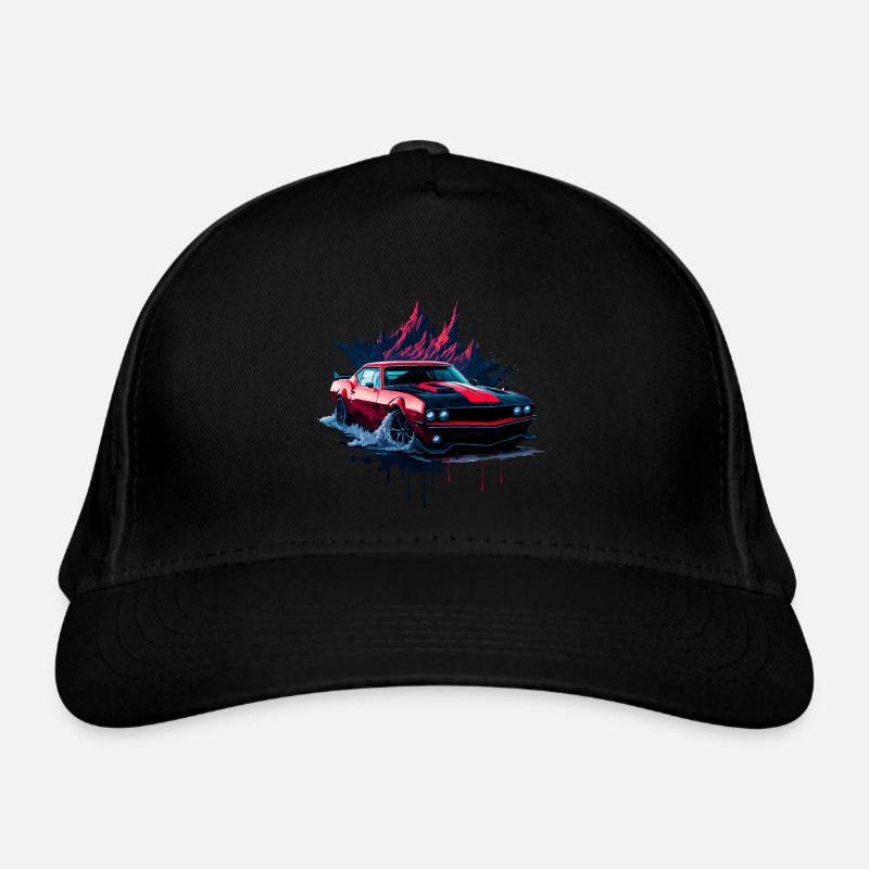 Classic sports car Organic Baseball Cap