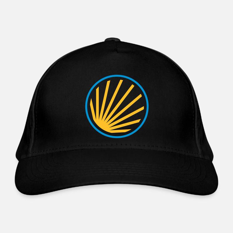 Symbole d'une coquille Saint-Jacques Casquette classique bio