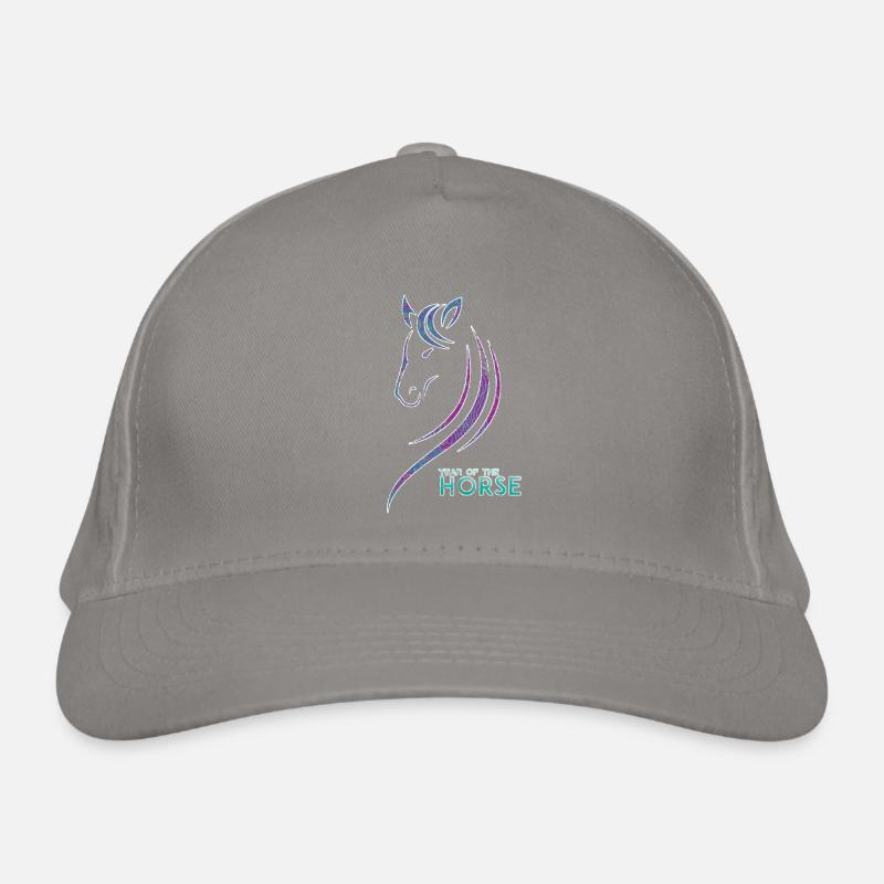 Pferd Bio-Baseballkappe